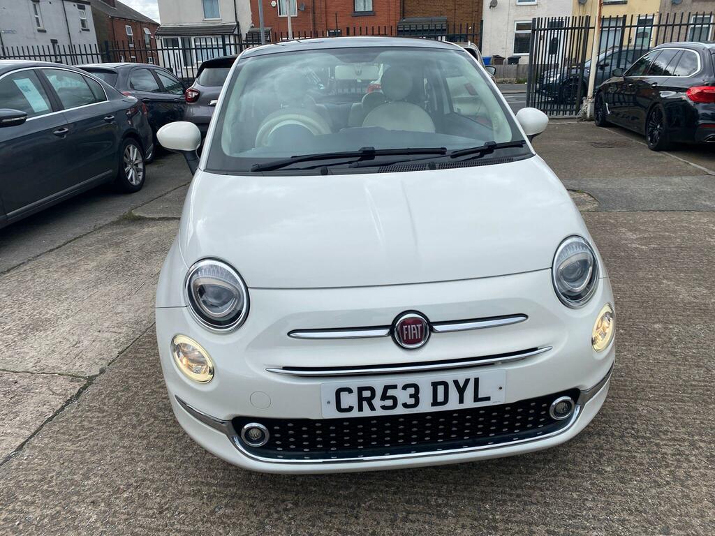 Fiat 500 Pop White #9