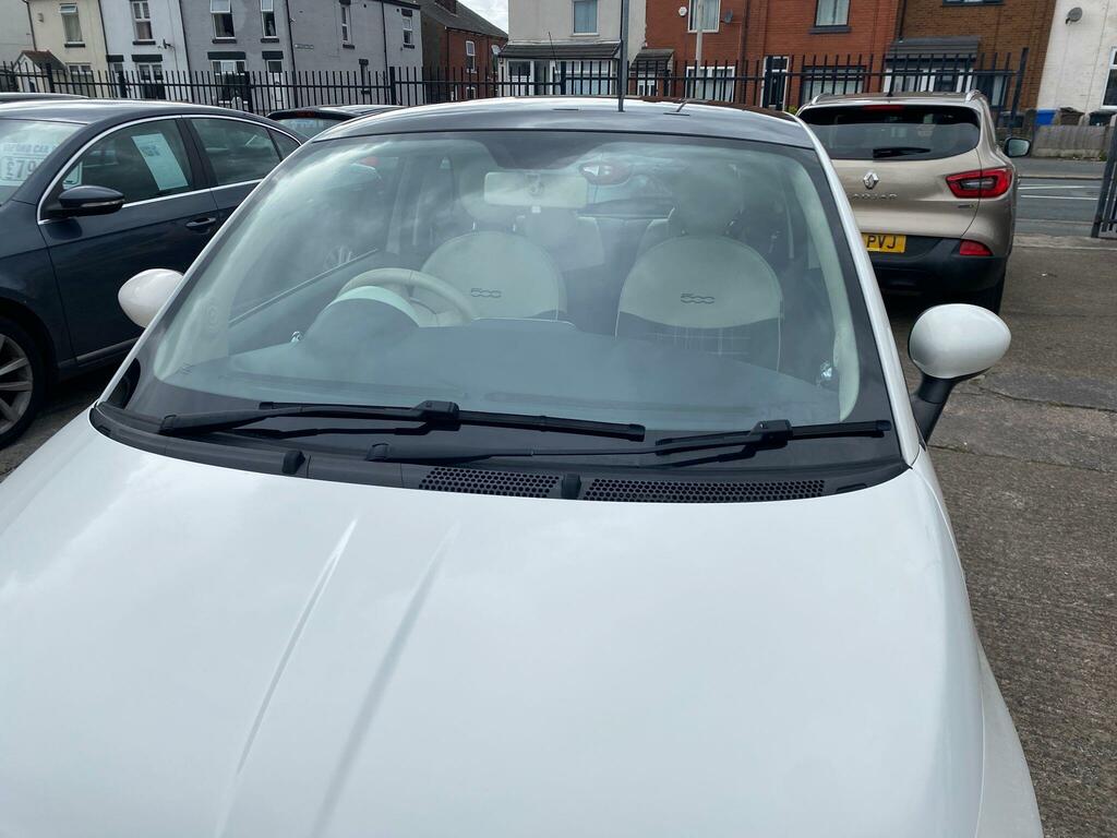 Fiat 500 Pop White #10