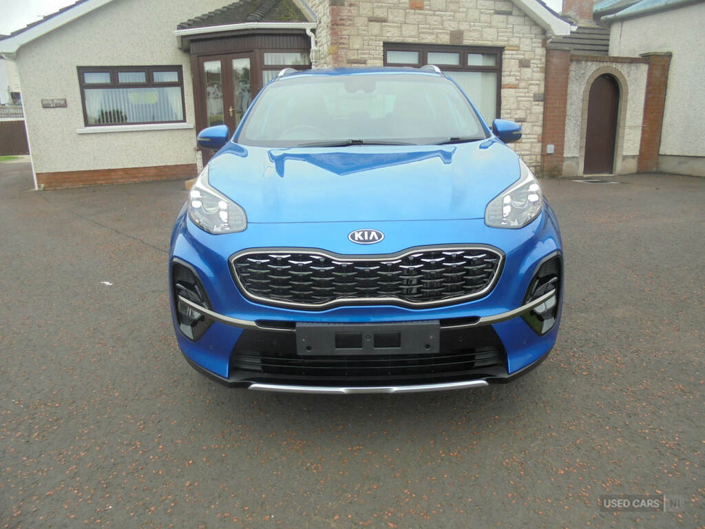 Kia Sportage 1.6 Crdi Isg Gt-line Blue #3