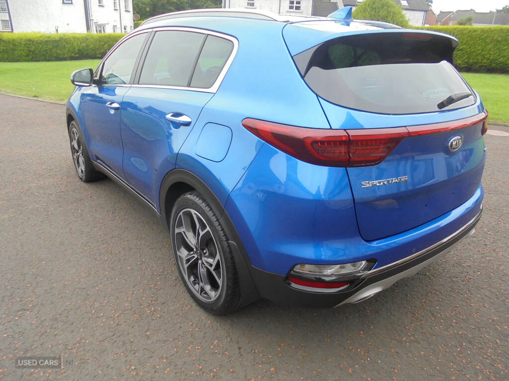 Kia Sportage 1.6 Crdi Isg Gt-line Blue #6