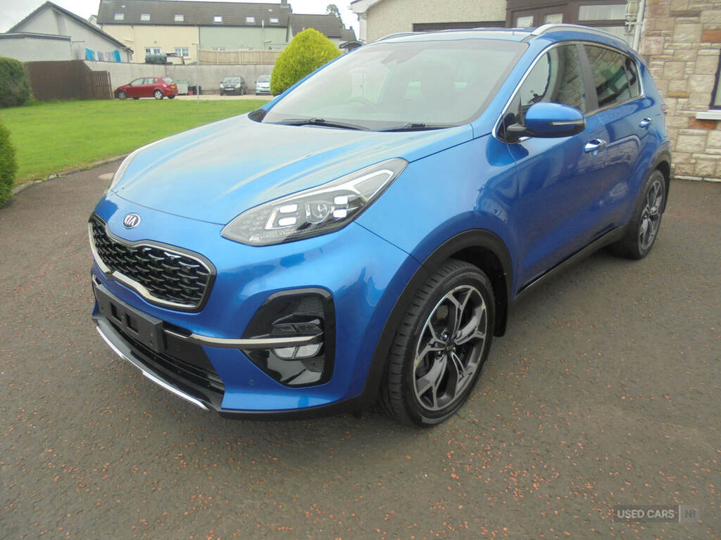 Kia Sportage 1.6 Crdi Isg Gt-line Blue #4