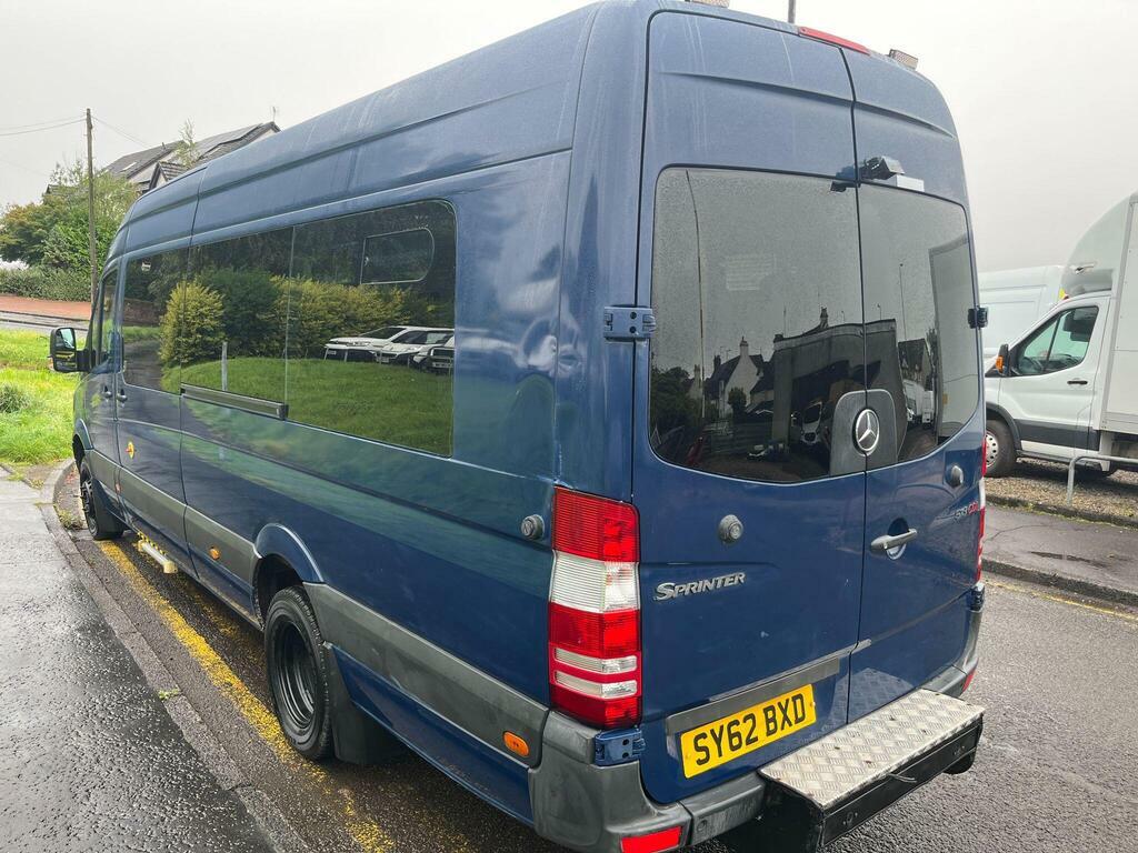 Mercedes-Benz Sprinter 2.2 513 Cdi Minibus Blue #4