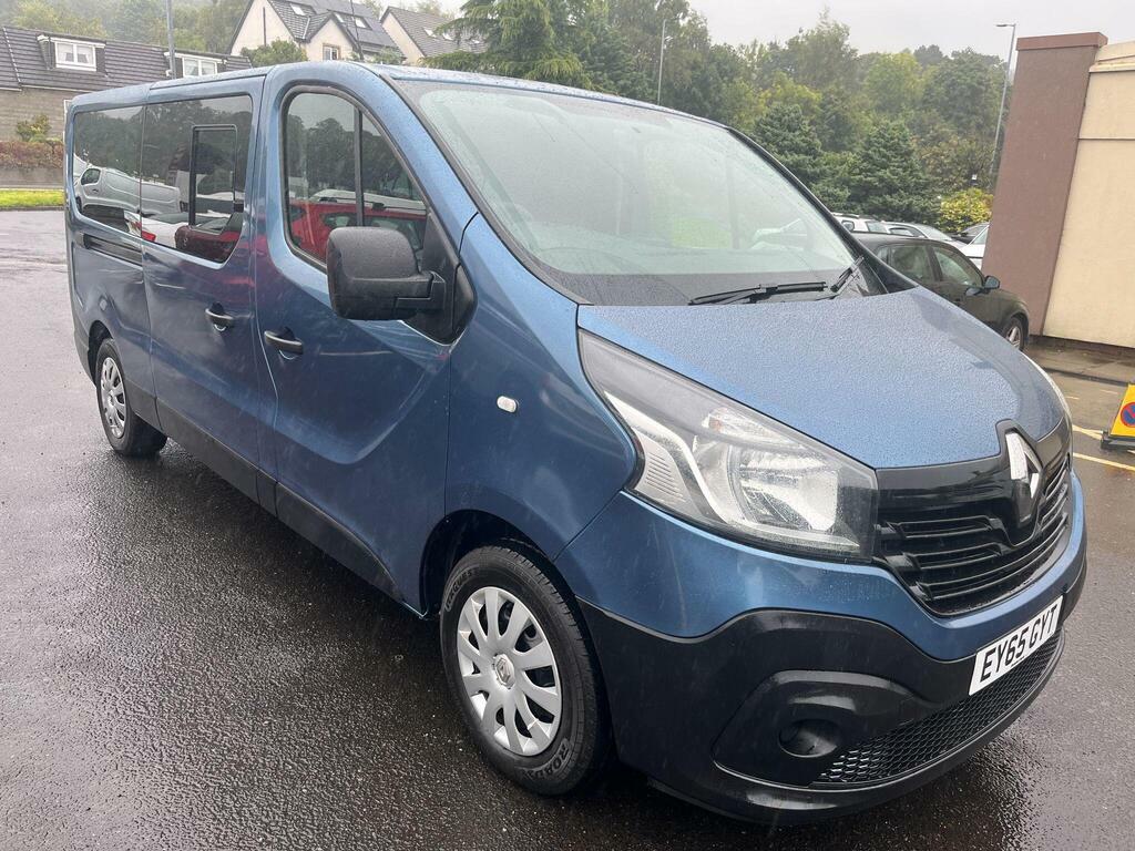 Renault Trafic Van 1.6 Sl27 Dci 115 Sport 201565 Black #9
