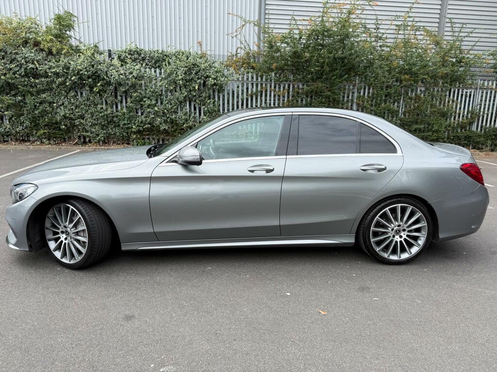 Mercedes-Benz C Class 2.1 C250d Amg Line Premium Plus 7G-tronic Euro Silver #4