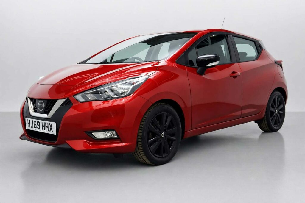 Nissan Micra 1.0 Ig-t Acenta Hatchback Euro 6 Red #3