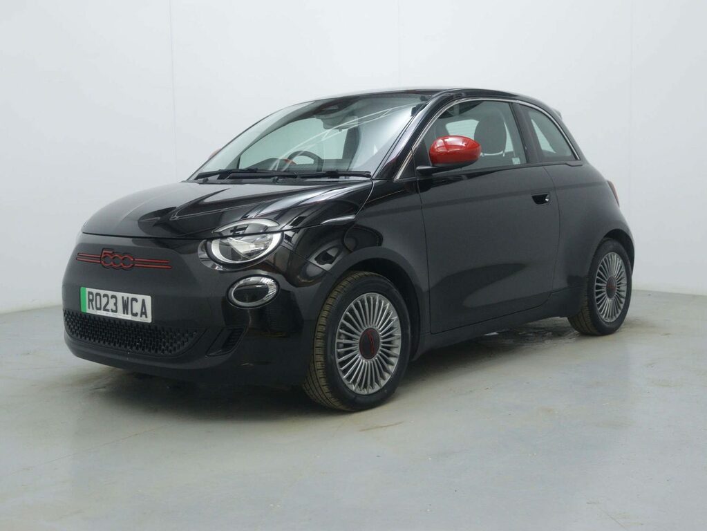 Fiat 500E 42Kwh Red Hatchback 118 Ps Black #3