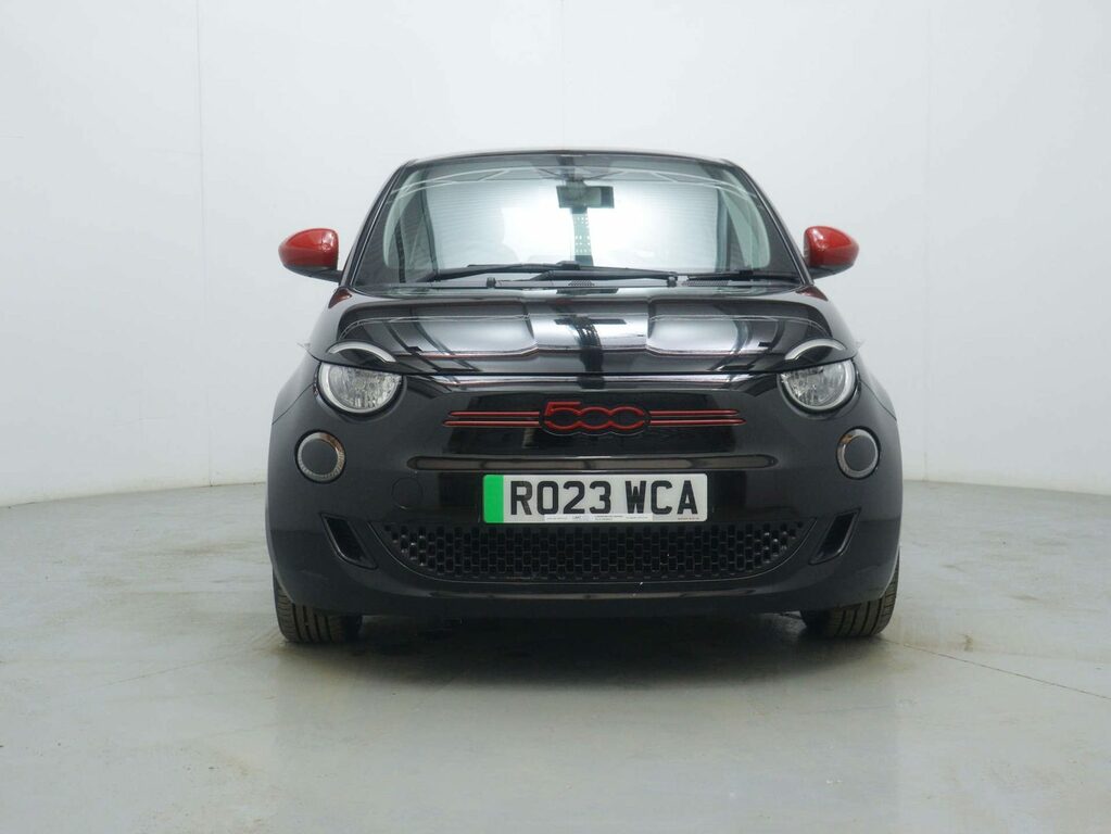 Fiat 500E 42Kwh Red Hatchback 118 Ps Black #2