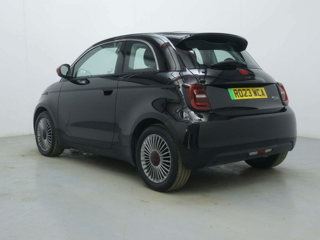 Fiat 500E 42Kwh Red Hatchback 118 Ps Black #5