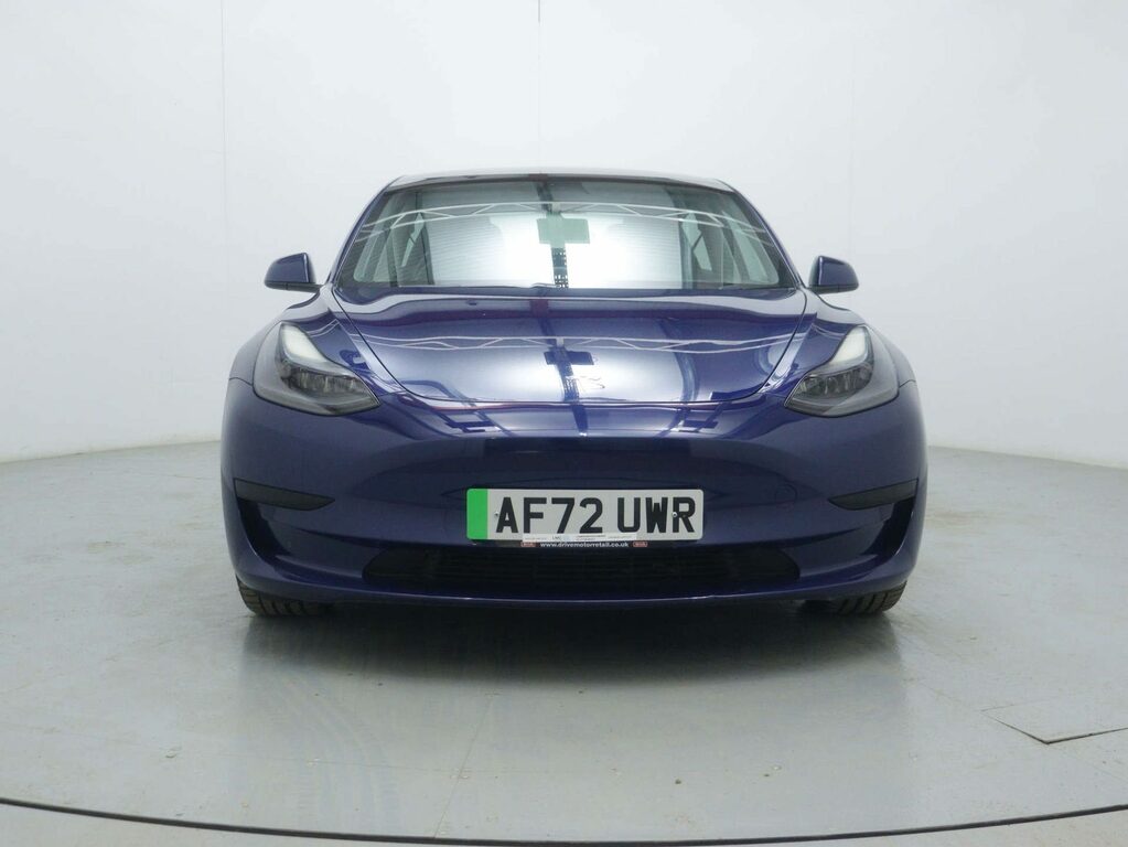 Tesla Model 3 Saloon Rwd 241 Bhp AF72UWR Blue #2