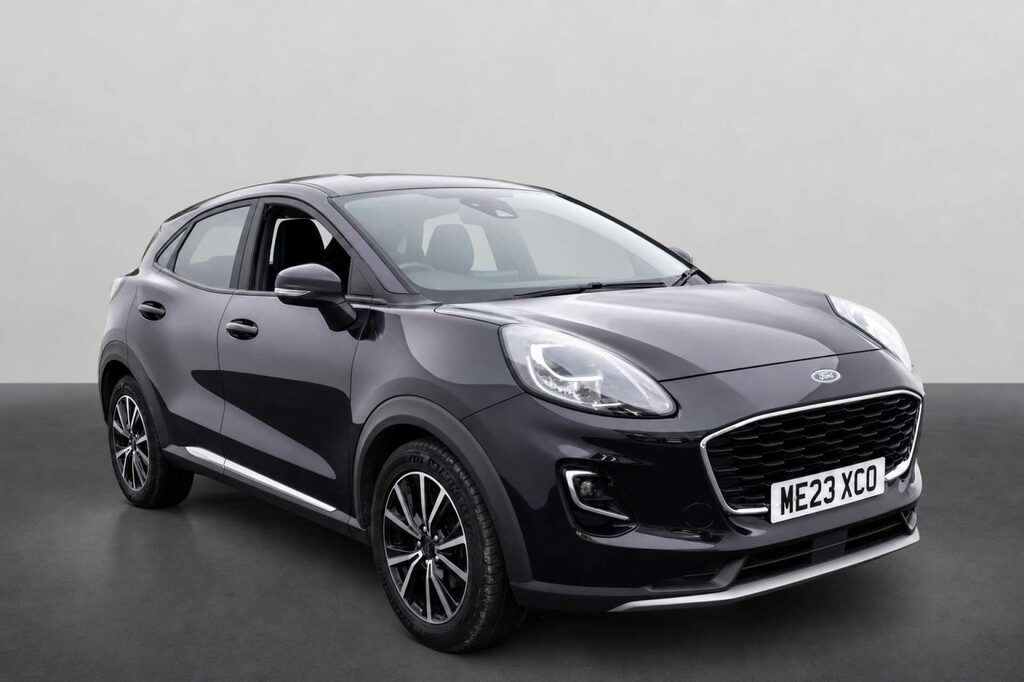 Ford Puma 1.0T Ecoboost Mhev Titanium Suv Hybrid Black
