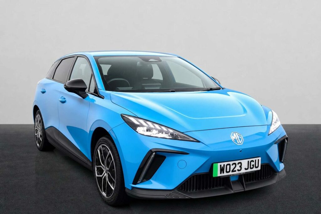 MG MG4 64Kwh Trophy Long Range Hatchback Aut Blue