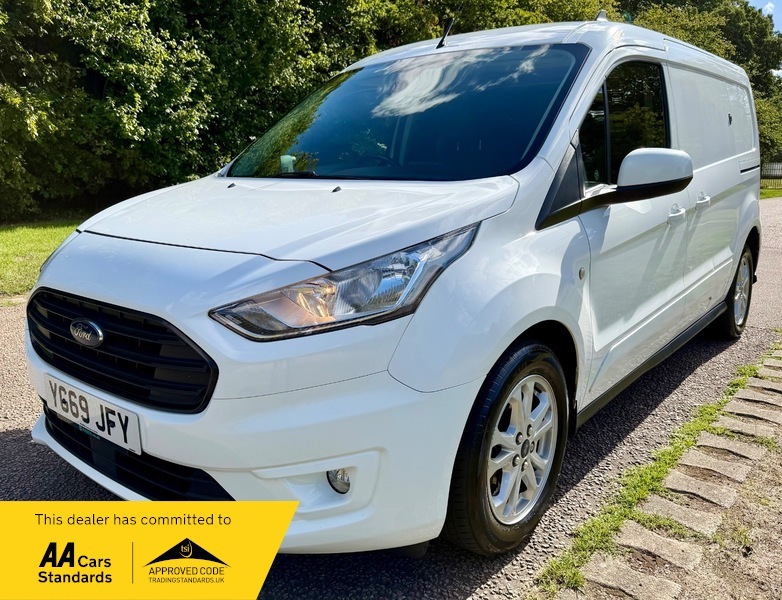 Ford Transit Connect 1.5 240 Ecoblue Limited White #4