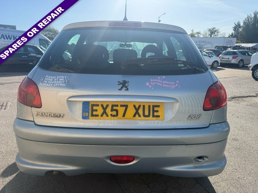 Peugeot 206 1.4L Look Silver #6