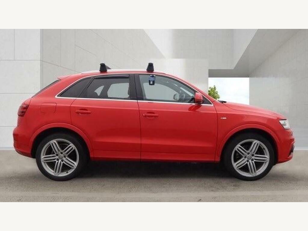 Audi Q3 2.0 Tdi S Line Plus Quattro Euro 5 S S Red #5
