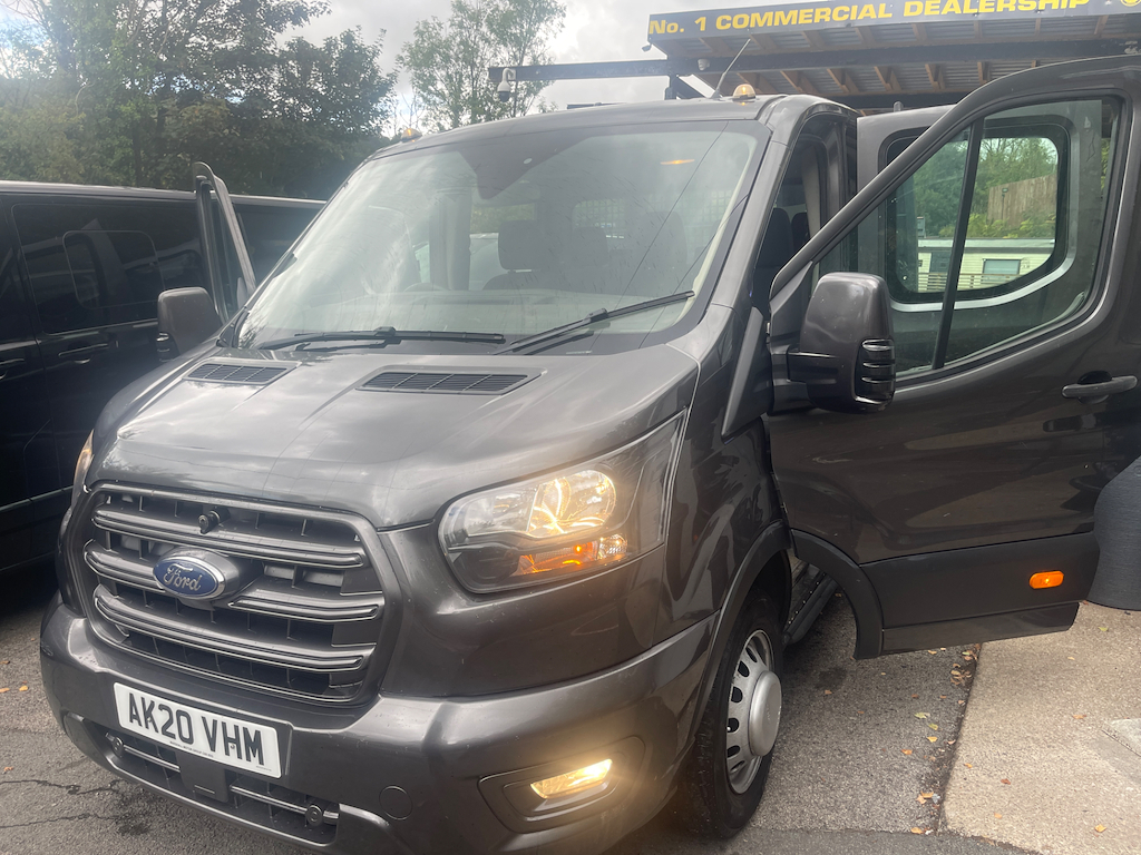 Ford Transit Custom Leader 7 Seater Dropside Tipper Grey #5