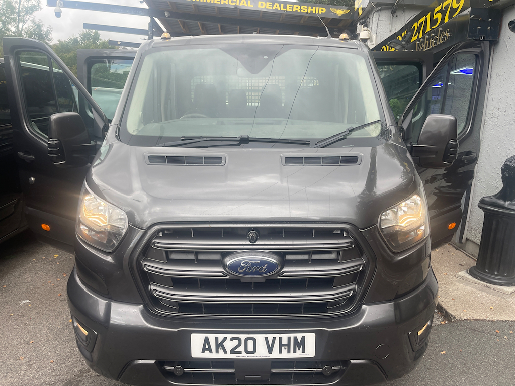 Ford Transit Custom Leader 7 Seater Dropside Tipper Grey #4