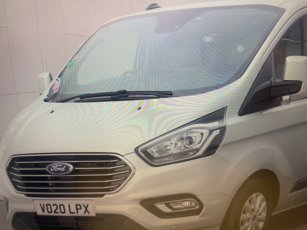 Ford Tourneo Custom 320 Zetec Ecoblue Swb Minibus Silver #3
