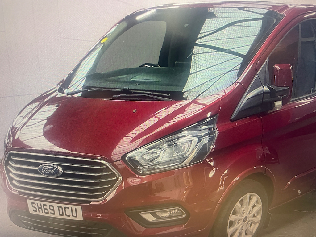 Ford Tourneo Custom 320 Titanium Ecoblue 5 Seats Red #2