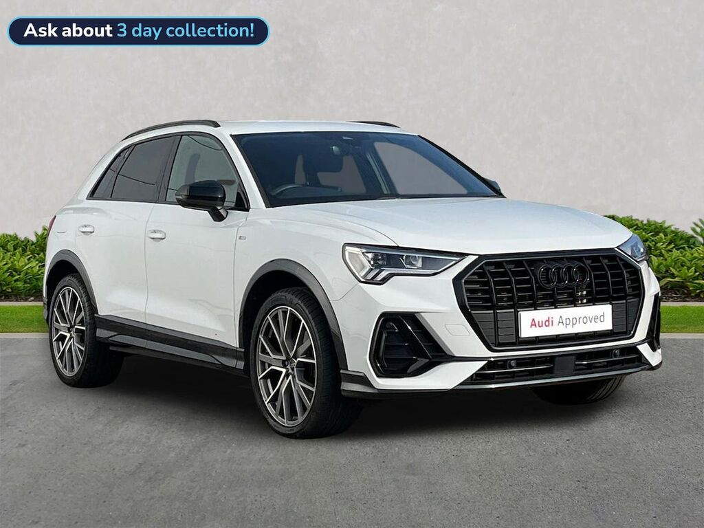 Audi Q3 35 Tfsi Black Edition 20 Alloy White