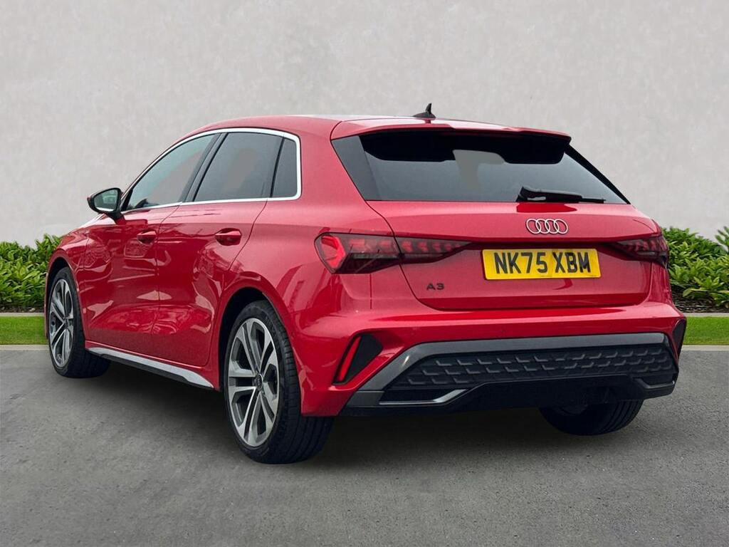 Audi A3 35 Tfsi S Line S Tronic NK75XBM Red #2