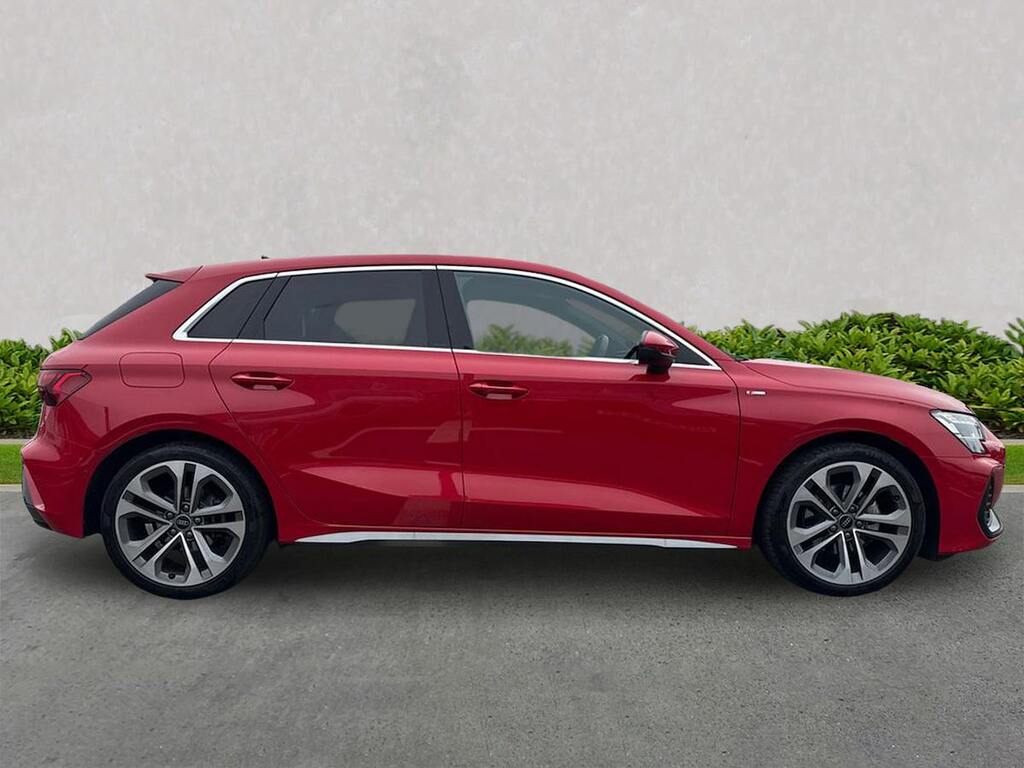 Audi A3 35 Tfsi S Line S Tronic NK75XBM Red #3