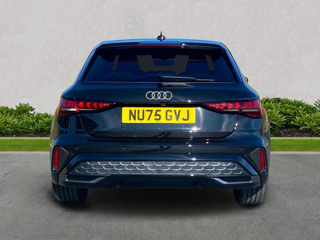 Audi A3 1.5 Tfsi 150 S Line S Tronic NU75GVJ Black #4