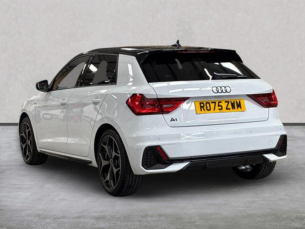Audi A1 30 Tfsi Black Edition S Tronic White #2
