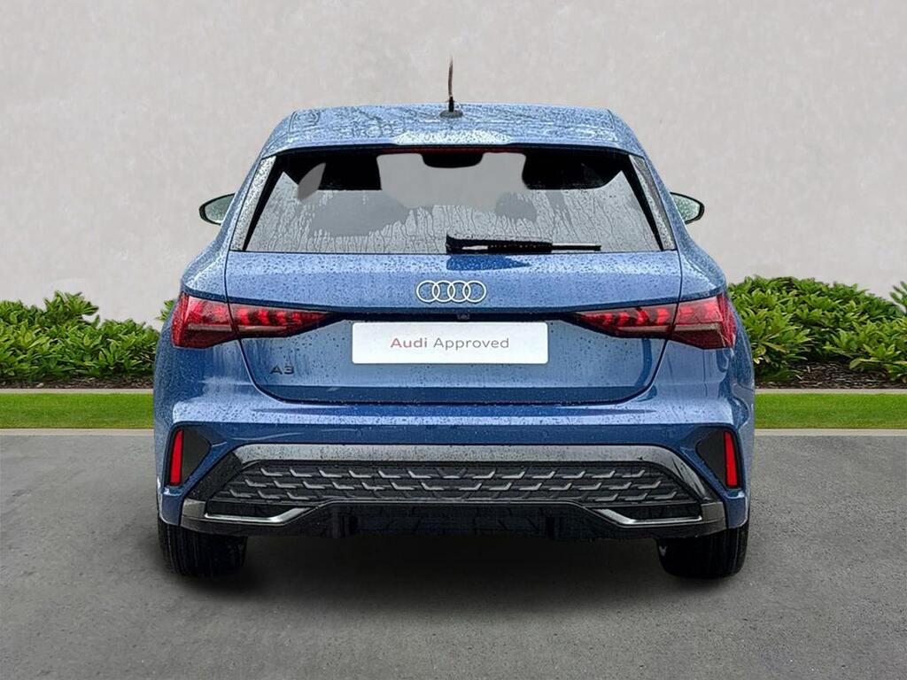 Audi A3 1.5 Tfsi 150 S Line S Tronic Tech Pack NA75HXF Blue #4