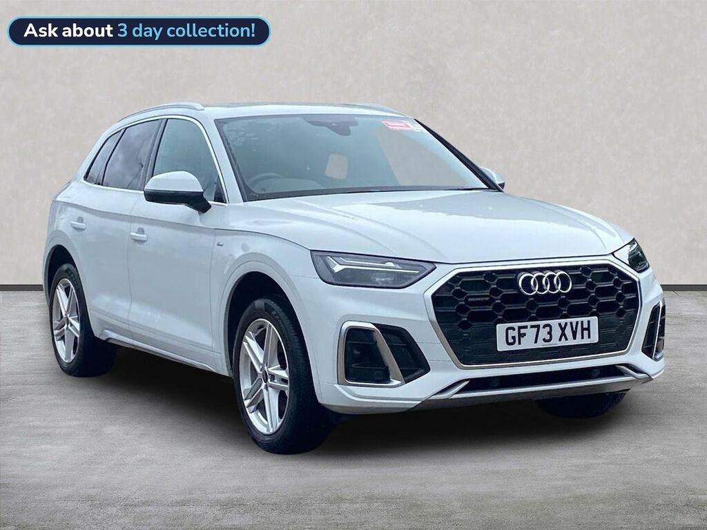 Audi Q5 2.0 Tdi 40 S Line Suv S Tronic Quattro White