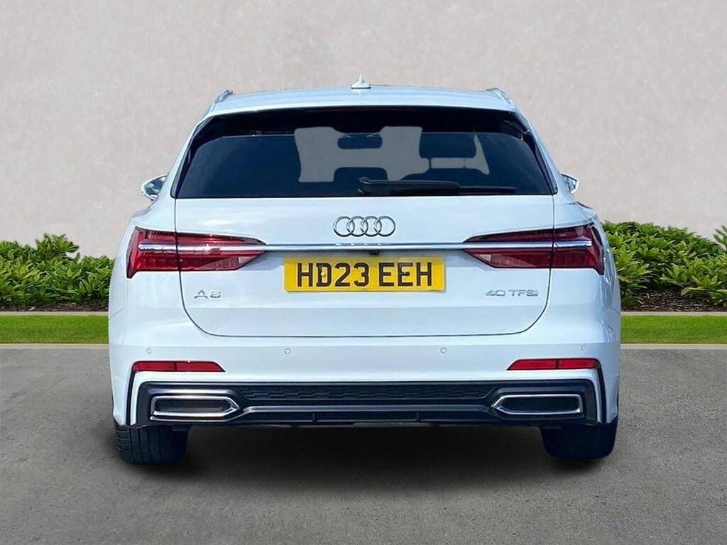 Audi A6 2.0 Tfsi 40 S Line Estate S Tronic Euro White #4