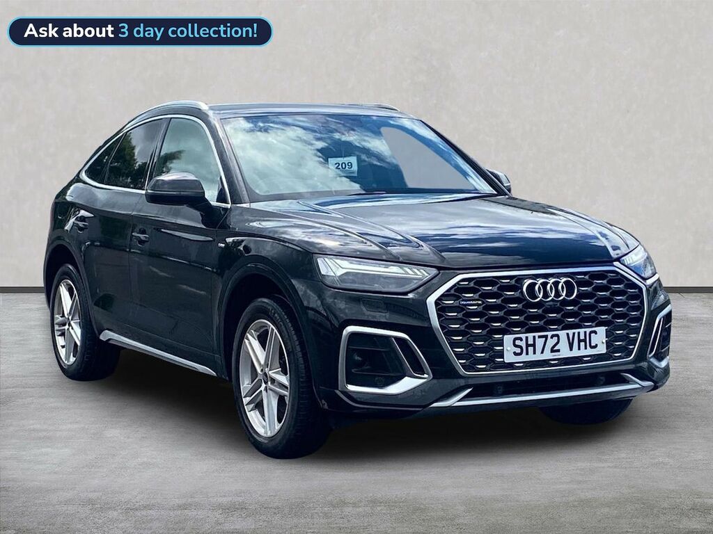 Audi Q5 2.0 Tdi 40 S Line Sportback S Tronic Qu Black