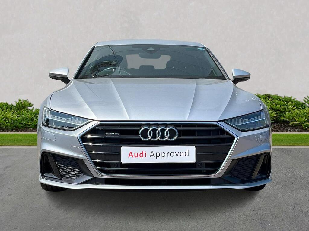 Audi A7 2.0 Tdi 40 S Line Sportback S Tronic Qu Silver #5