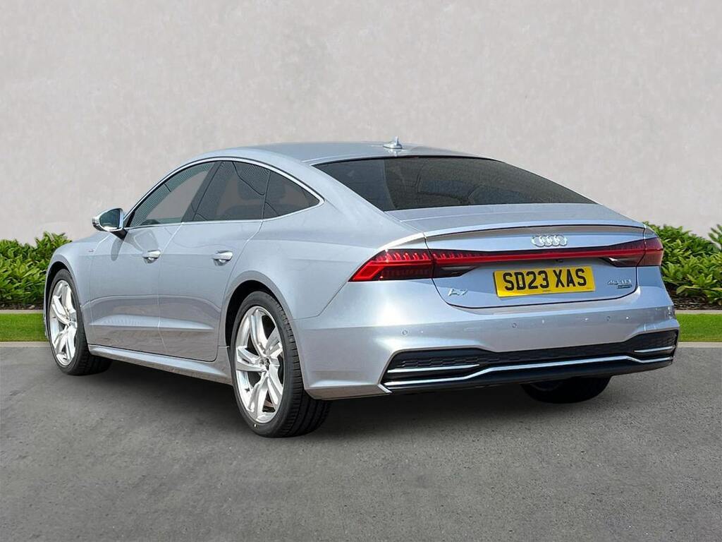 Audi A7 2.0 Tdi 40 S Line Sportback S Tronic Qu Silver #2