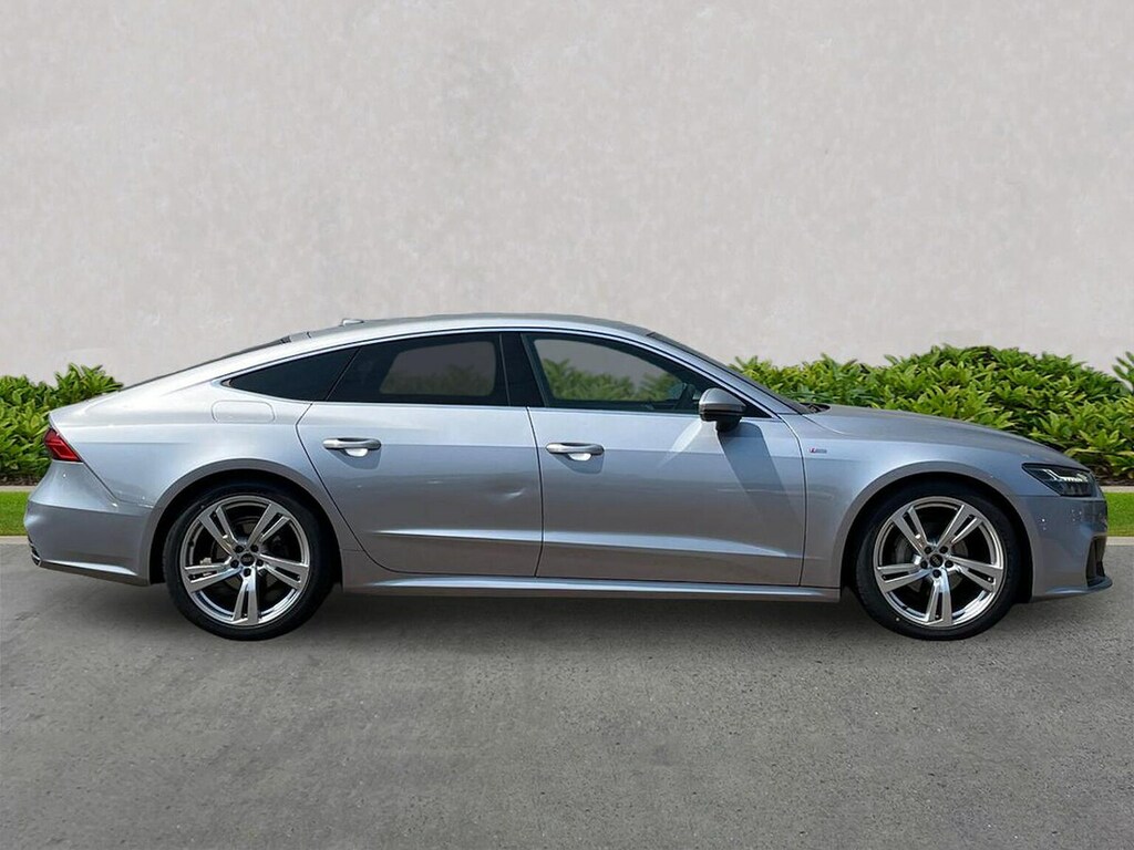 Audi A7 2.0 Tdi 40 S Line Sportback S Tronic Qu Silver #3