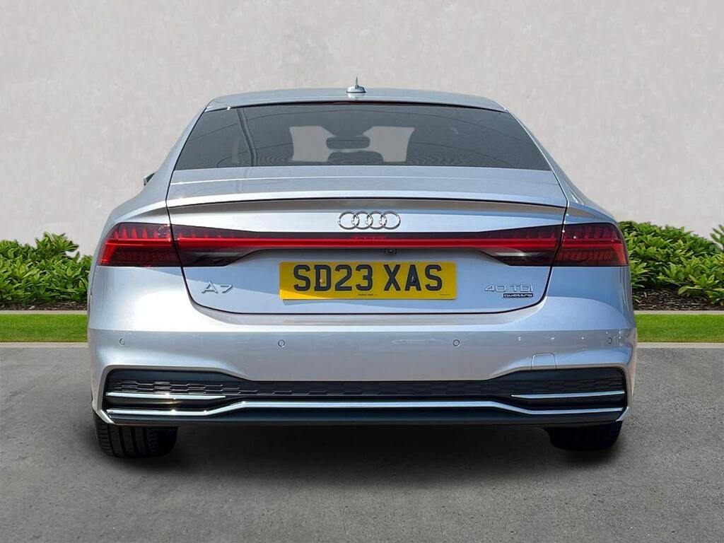 Audi A7 2.0 Tdi 40 S Line Sportback S Tronic Qu Silver #4