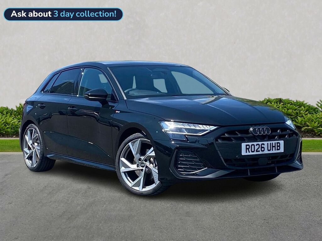 Audi A3 2.0 Tdi 35 Black Edition Sportback S Tr Black