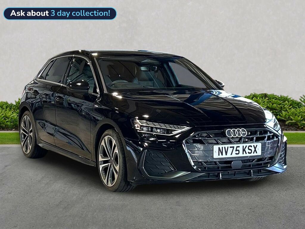 Audi A3 A3 Sportback S Line Tfsi 150 Ps S Tronic Black