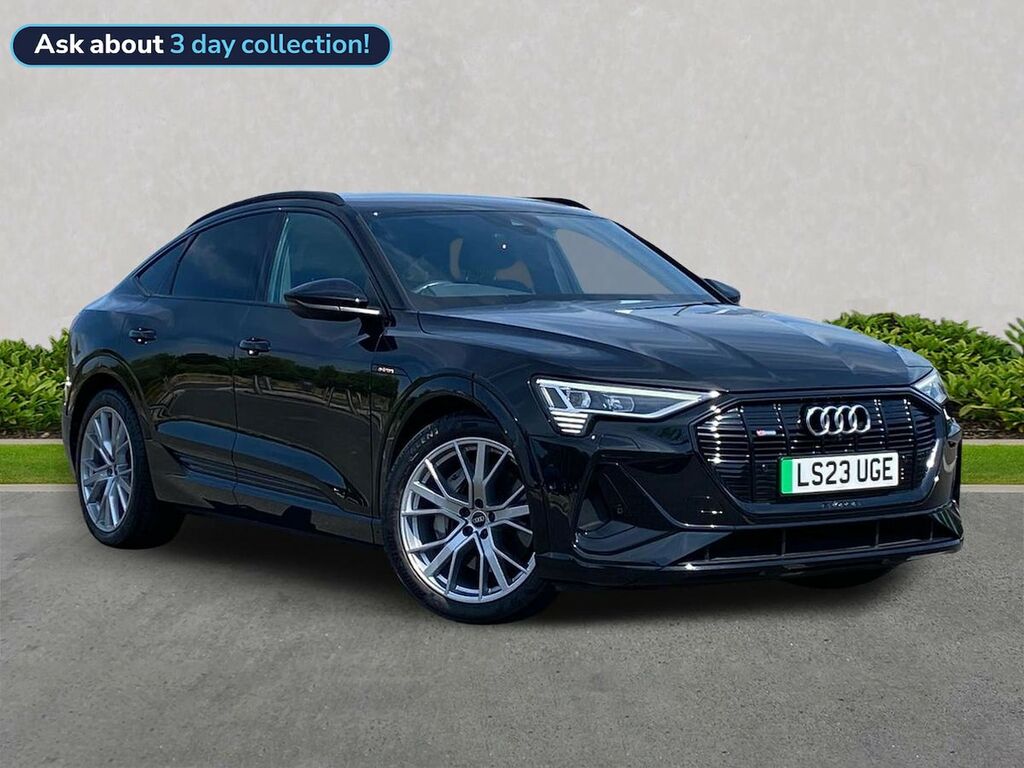 Audi E-tron 55 Black Edition Sportback Quatt Black