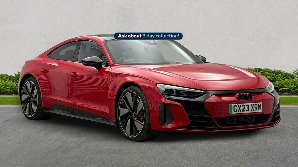 Audi Rs E-Tron Gt 93.4Kwh Carbon Vorsprung Saloon Red