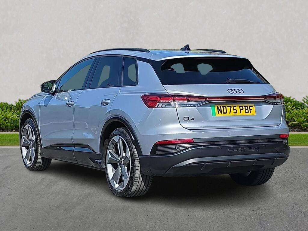 Audi Q4 E Tron 210Kw 45 82Kwh Black Edition Tech Pack ND75PBF Silver #2