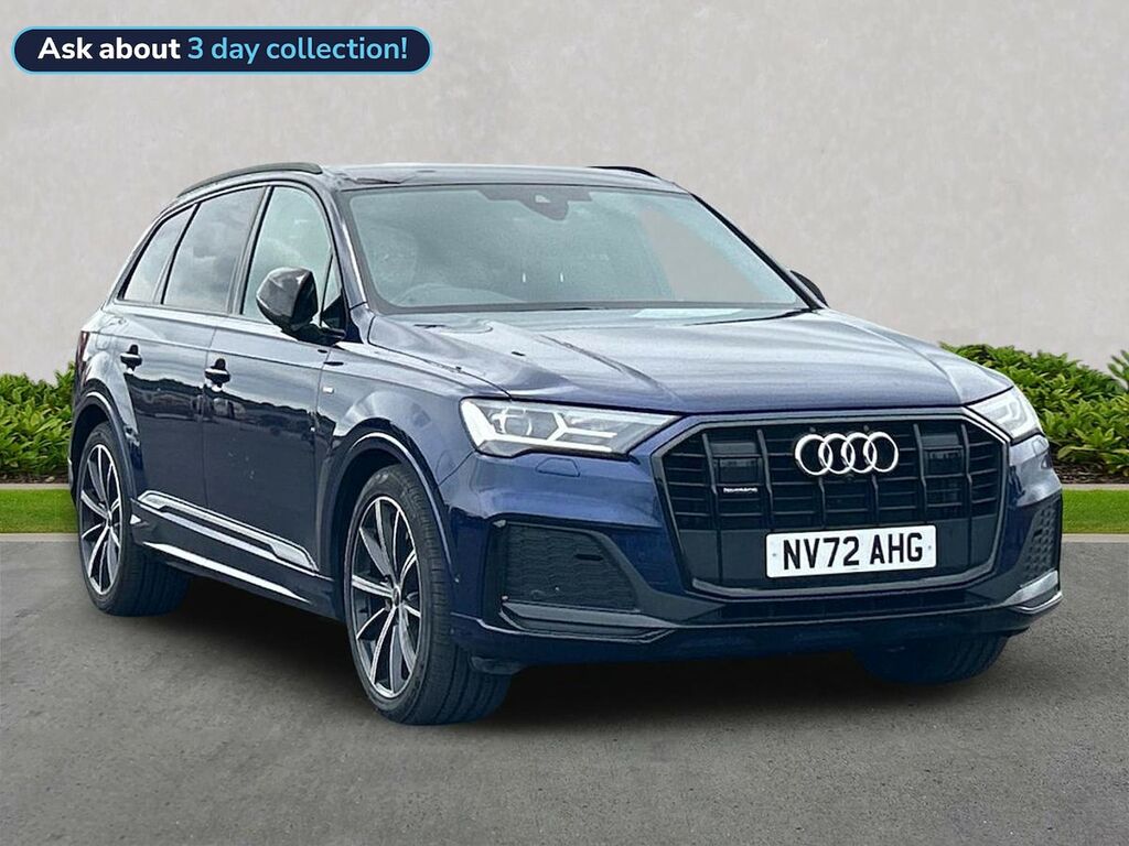 Audi Q7 45 Tdi Quattro Black Edition Tiptronic Cs NV72AHG Blue