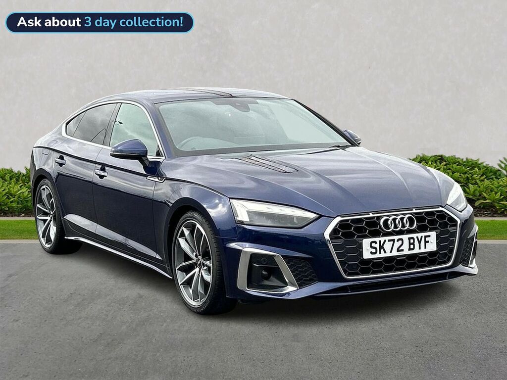 Audi A5 2.0 Tdi 35 S Line Sportback S Tronic Eu Blue