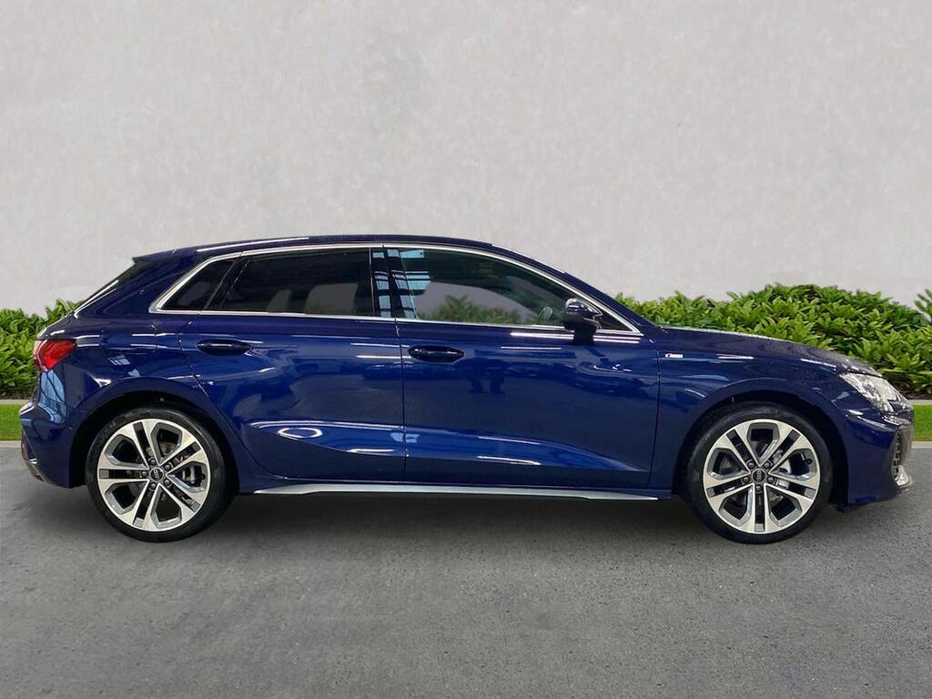 Audi A3 1.5 Tfsi 150 S Line S Tronic Tech Pack NV75XHY Blue #3