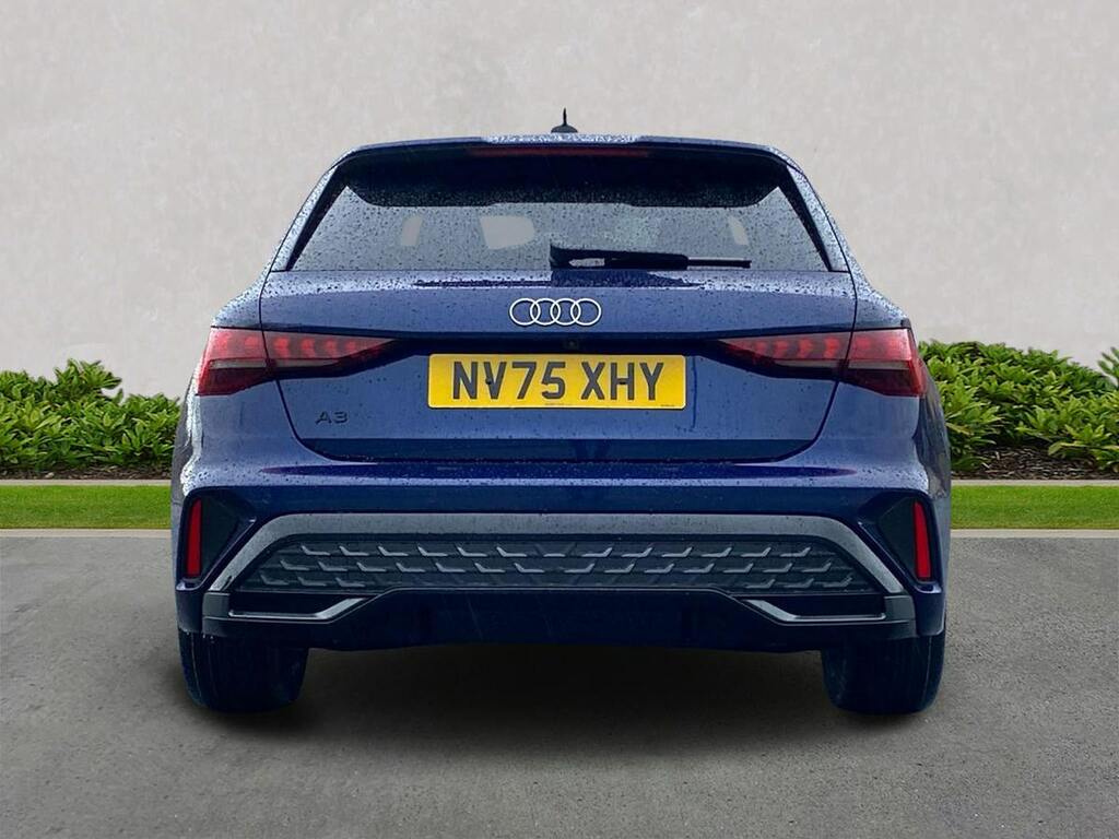 Audi A3 1.5 Tfsi 150 S Line S Tronic Tech Pack NV75XHY Blue #4