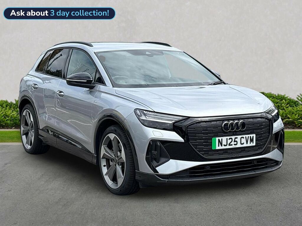 Audi Q4 E Tron 45 Black Edition Suv Quattro 82K Silver