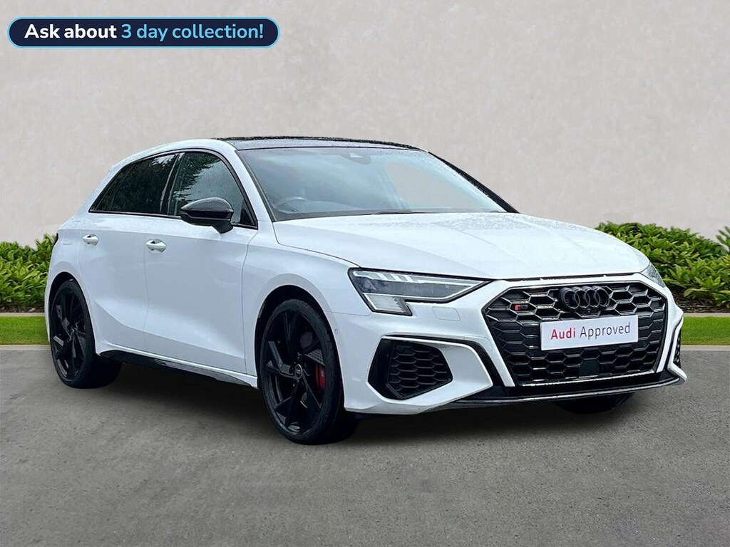 Audi A3 S3 Tfsi Black Ed Quattro S Tronic Tech Pro SM73LKE White