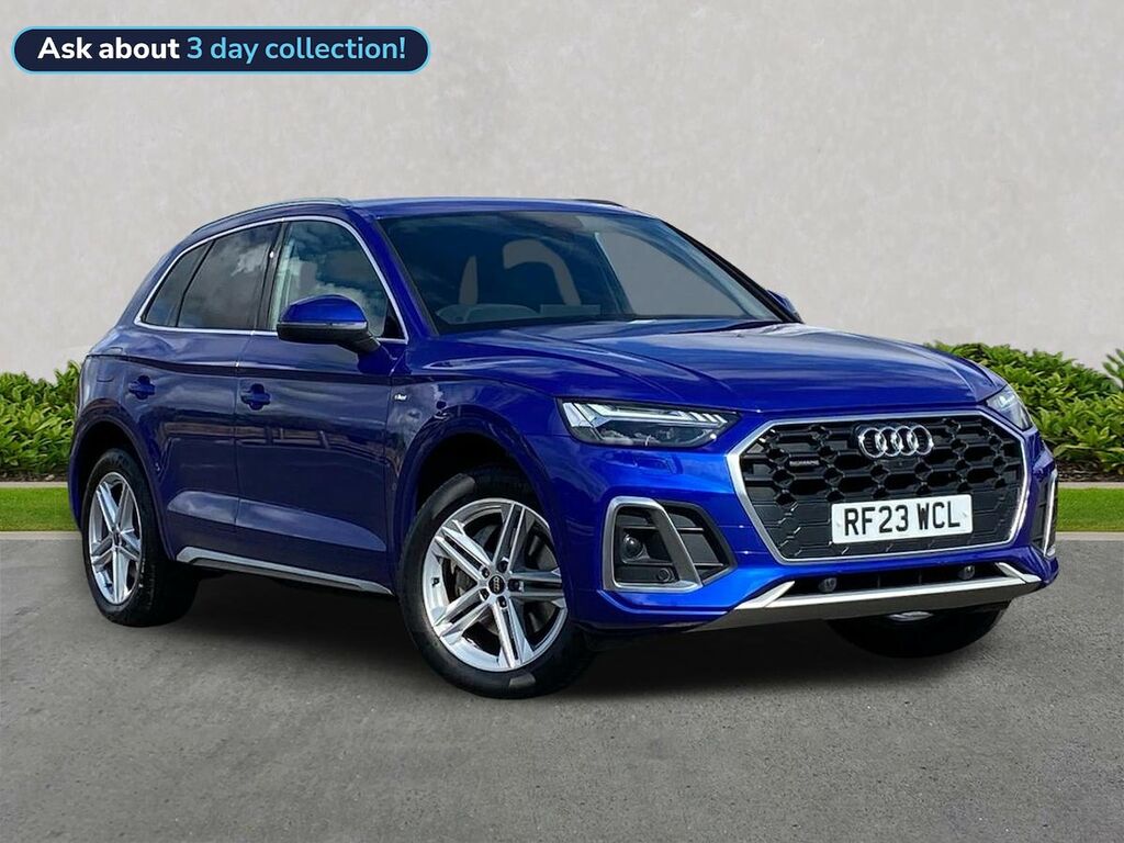 Audi Q5 2.0 Tdi 40 S Line Suv S Tronic Quattro Blue