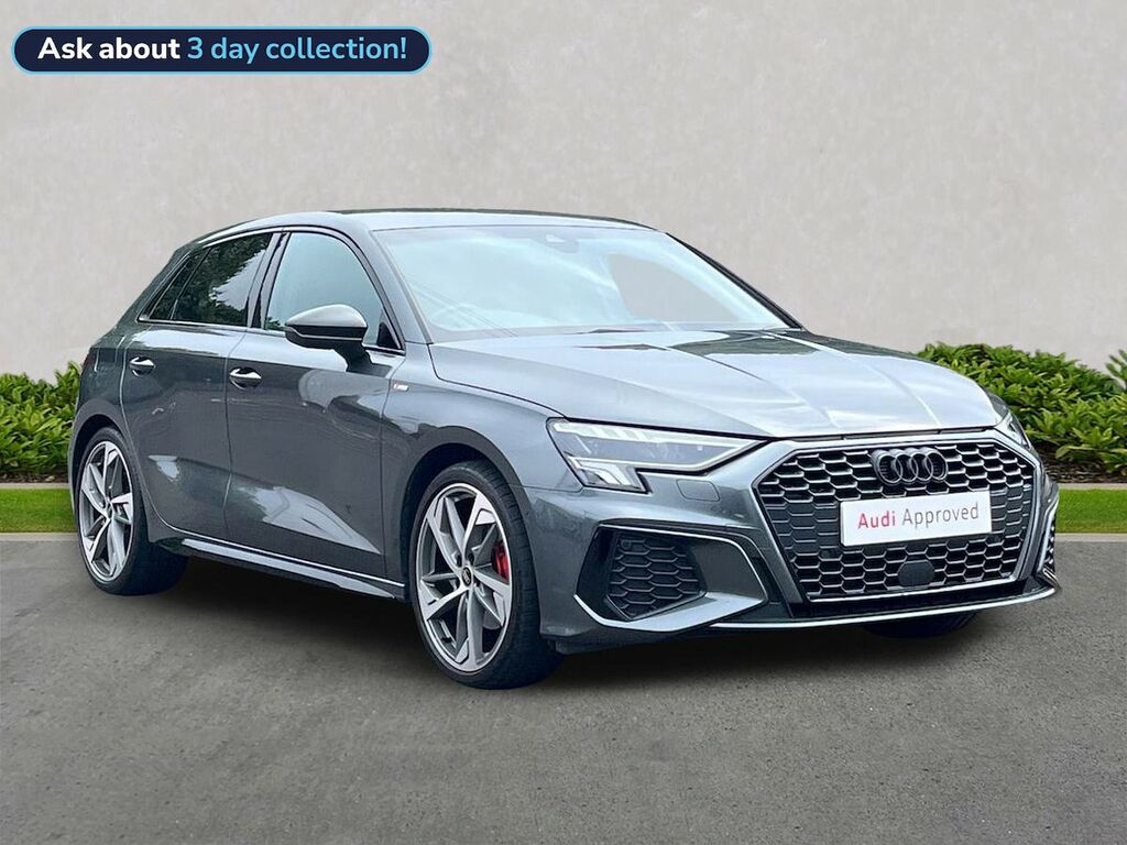 Audi A3 35 Tfsi Black Edition S Tronic Tech Pack Grey