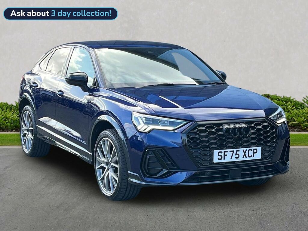 Audi Q3 35 Tfsi Black Edition S Tronic 20 Alloy Blue