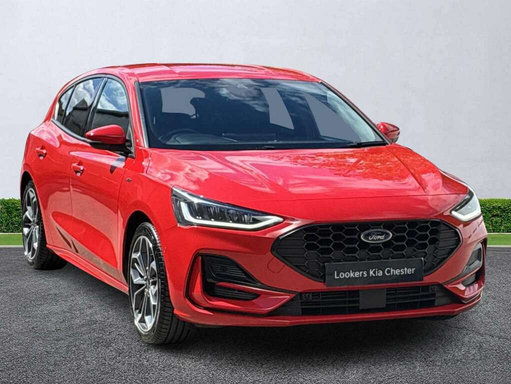 Ford Focus 1.0 Ecoboost Hybrid Mhev 155 St-line X Red